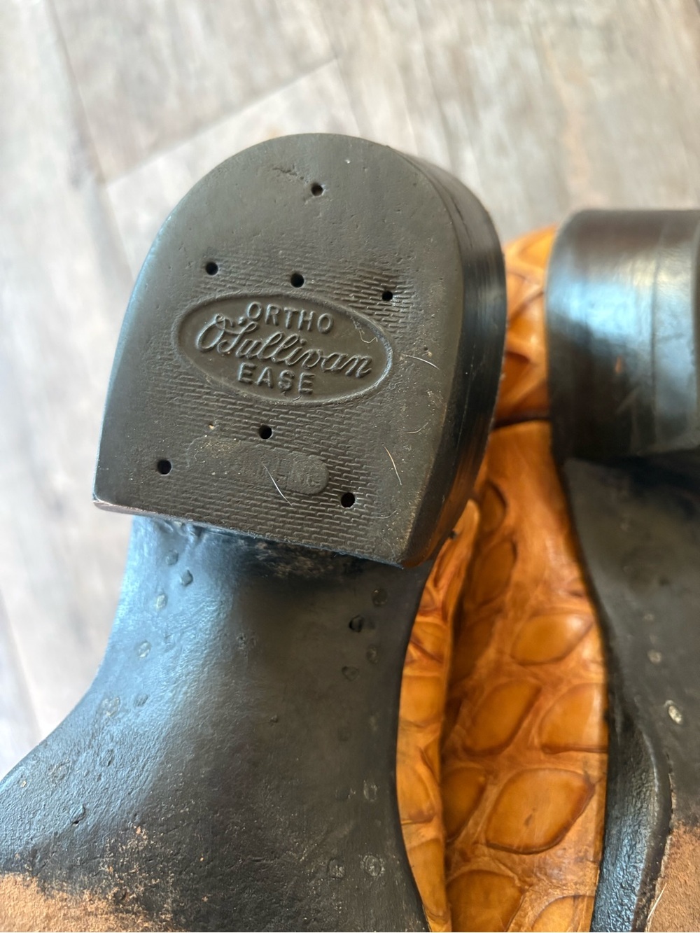 Vintage Python Skin O’Sullivan Orthopedic Cowboy Boots - Picture 7 of 9